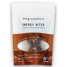 AMG Snacks Handmade Energy Bites - Chocolate Coconut BEST BY MAY 22, 2023 - 50% OFF!