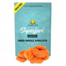 Amrita Dried Whole Apricots (1 lb.) - no sugar added