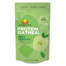 Amrita Protein Oatmeal - Apple Cinnamon (13.9 oz. bag) - no sugar added