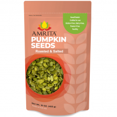 Amrita Pumpkin Seeds - Roasted and Salted (1 lb.) - OUT OF STOCK