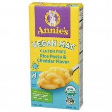Annie's Gluten-Free Vegan Mac - Rice Pasta & Cheddar - 10% OFF!