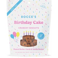 Bocce's Bakery Wheat-Free Birthday Cake DOG TREATS (5 oz.) - 15% OFF!