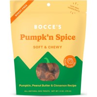 Bocce's Bakery Wheat-Free Pumpk'n Spice DOG TREATS (6 oz.) - TEMPORARILY OUT