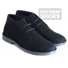 Vegetarian Shoes New Bush Boot 2 Black (men's & women's) - Made in Portugal