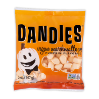 Dandies Pumpkin Spice Flavored Vegan Marshmallows - Seasonal Dandies - 10% OFF!