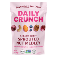 Daily Crunch Cherry Berry Sprouted Nut Medley (4 oz.) - 25% OFF!