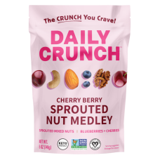 Daily Crunch Cherry Berry Sprouted Nut Medley (5 oz.) BEST BY AUG. 3, 2022 - 40% OFF!