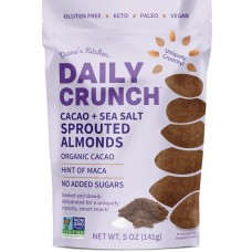 Daily Crunch Cacao + Sea Salt Sprouted Almonds (5 oz.) BEST BY MAR 11, 2023 - 25% OFF!