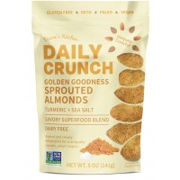 Daily Crunch Sprouted Almonds - Turmeric and Sea Salt (4 oz.) - 10% OFF! Daily Crunch Sprouted Almonds - Turmeric and Sea Salt (4 oz.) - 10% OFF!
