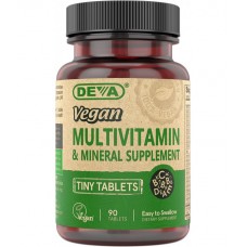 Deva Nutrition Vegan Tiny Tablets Multivitamin & Mineral BEST BY SEP 12, 2023 - 40% OFF!