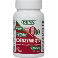 Deva Nutrition High-Potency Vegan Coenzyme Q10 100 mg (Lozenge) - 10% OFF!