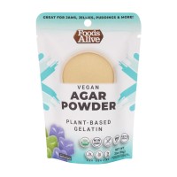 Foods Alive Organic Agar Powder - Plant Based Gelatin  (2 oz.) - 10% OFF!