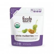 Foods Alive Organic Dried White Mulberries (8 oz.) - 15% OFF!