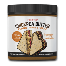 Field Trip Classic Creamy Chickpea Butter Peanut-Free Spread BEST BY JAN. 7, 2022 - 30% OFF!