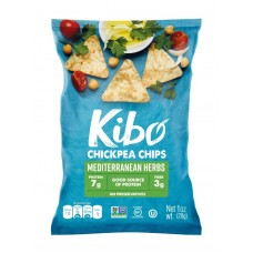 Kibo Chickpea Chips - Mediterranean Herbs (1 oz. bag) - OUT OF STOCK