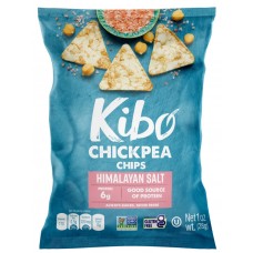 Kibo Chickpea Chips - Himalayan Salt (1 oz. bag) - back in stock!