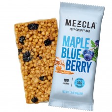 Mezcla Puff-Crispy Gluten-Free Protein Bar - Maple Blueberry  - 35% OFF!