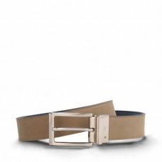 NAE Tarres Nobuck Reversible Beige/Blue Belt (men's) in Gift Box  - 10% OFF!