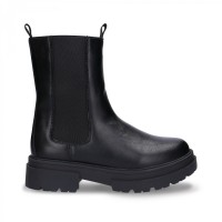 NAE Vegan Shoes Vivian Black Chelsea Mid-calf Boots (women's) - 15% OFF!