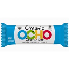 OCHO Organic Candy Bar - Dark Chocolate Coconut - 20% OFF!