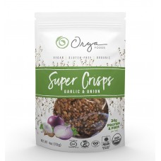 Orga Foods Garlic & Onion Organic Super Crisps BEST BY JULY 1, 2021 - 50% OFF!