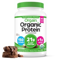 Orgain Organic Protein Powder - Creamy Chocolate Fudge  (2.03 lbs.) - 20% OFF!