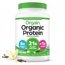 Orgain Organic Protein Powder - Vanilla Bean  (2.03 lbs.) - 30% OFF!