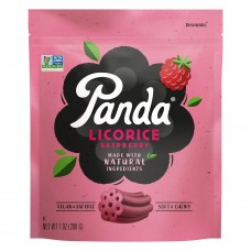Panda All Natural Raspberry Licorice Chews (7 oz. bag) - TEMPORARILY OUT