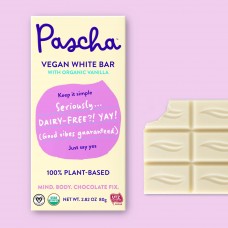 Pascha Organic Vegan White Chocolate Bar (2.82 oz.) BEST BY MAY 11, 2023 - 40% OFF!