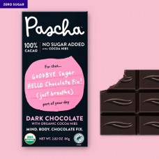 Pascha Organic Unsweetened 100% Dark Chocolate Bar (2.82 oz.) - 10% OFF!