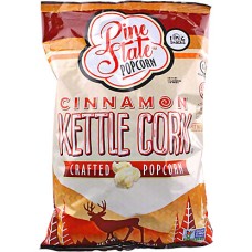Pine State Cinnamon Kettle Corn Crafted Popcorn - Big 7 oz. bag - back in stock!