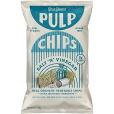 Pulp Pantry Pulp Chips - Salt 'n' Vinegar (5 oz. bag) - Made with upcycled ingredients BEST BY 5/16/24 - 25% OFF!