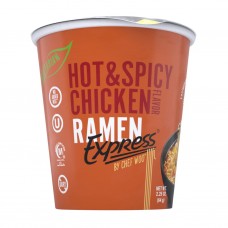 Ramen Express by Chef Woo - Hotter & Spicier Vegan Chicken Flavor - 10% OFF!