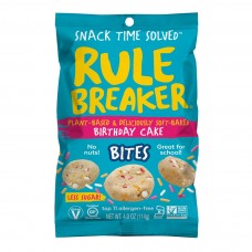 Rule Breaker Snacks Birthday Cake Bites (4 oz. bag) - a healthier treat! - 10% OFF!