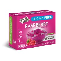 Simply Delish Sugar-Free Plant-Based Jel Dessert - Raspberry
