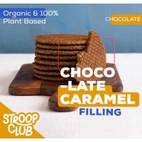 Stroop Club Organic Chocolate Caramel Stroopwafels 8-Pack BEST BY 11/27/25 - 20% OFF!