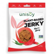 Unisoy Plant Based  Jerky - Hot 'n Spicy (3.5 oz.) - 20% OFF!