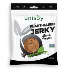 Unisoy Plant Based  Jerky - Black Pepper (3.5 oz.) - 20% OFF!