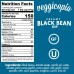 Veggicopia Creamy Black Bean Dip (2.5 oz. cup) - shelf stable and all natural