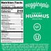 Veggicopia Creamy Original Hummus Dip (2.5 oz. cup) - shelf stable and all natural