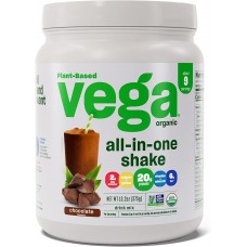 Vega Organic All-in-One Shake - Chocolate  (13.2 oz.) BEST BY APR 1, 2024 - 30% OFF!