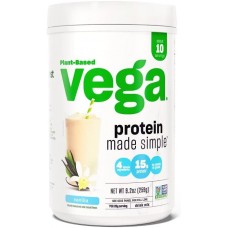 Vega Protein Made Simple Protein Powder - Vanilla  (9.2 oz.) - 10 Servings - 10% OFF!