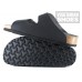 Vegetarian Shoes Black Two Strap Sandals (men's & women's) - 10% OFF!