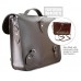 Vegetarian Shoes Cycle Satchel Bag/Briefcase/Backpack (Brown) - 15% OFF!