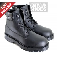 Vegetarian Shoes Steel-Toe Euro Safety Work Boot (men's and women's)
