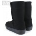 Vegetarian Shoes Vegan Fleece-Lined Black Snugge Boots (women's)