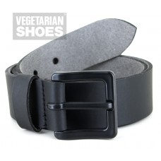 Vegetarian Shoes Black Stealth Belt (metal-free)