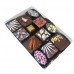 Xocolate Handmade 12-Piece Organic Dark Chocolate Bonbon & Truffle Assortment - 10% OFF!