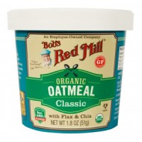Bob's Red Mill Gluten-Free Organic Oatmeal Cup - Classic Oatmeal with Flax and Chia - 25% OFF! Bob's Red Mill Gluten-Free Organic Oatmeal Cup - Classic Oatmeal with Flax and Chia - 25% OFF!