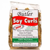 Butler Soy Curls Meat Alternative (makes 1.25 lbs.) - Better Than Chicken!